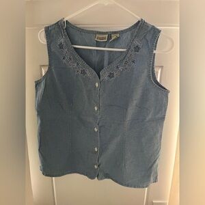 Classic Elements Blue Shirt Size M